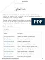 Python String Methods PDF