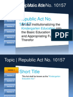 Chapter 6 Main Title - Topic Republic Act No. 10157