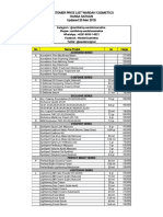 Customer Price List Wardah Cosmetics Harga Satuan Updated 20 Mei 2018
