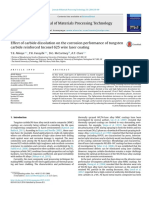 Abioye Et Al. - Effect of Carbide Dissolution On The Corrosion Performance of Tungsten Carbide Reinforced Inconel 625 Wire Laser Coating