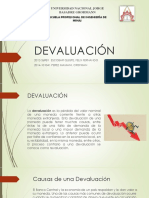 DEVALUACIÓN