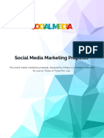 Social Media Marketing Proposal Template