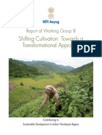 Shifting Cultivation Report by NITI Aayog 2018