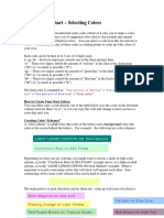 Color Codes Chart - Selecting Colors: How To Create Your Own Colors