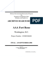 Fort Reno DERP FUDS Archives Search Report