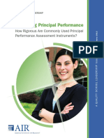 Measuring Principal Performance