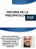 Historia de La Psicopatología