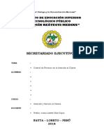 Control de Procesos en La Atención Al Cliente