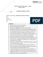 Metodologias e Projetos de Software