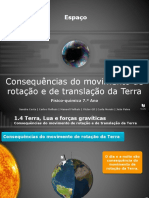 Consequências Do Movimento de Rotação e de Translação Da Terra