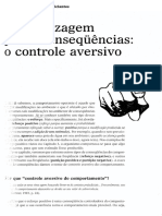 Aprendizagem Pelas Consequencias o Controle Aversivo