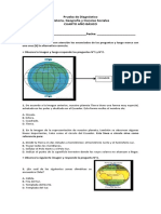 Prueba de Diagnóstico Cuarto Año Básico Historia