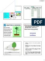 Grafting and Budding