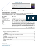 The Biotechnology and Bioeconomy Landscape in Malaysia PDF