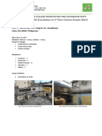 Golden Success College Renovation and Expansion With ADDITIONAL FLOORS (Foundation To 3 Floor Column Dowels ONLY)