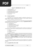 Tema 8°: Seguridad en Una Lan