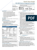 AMX NX 3200.QuickStartGuide