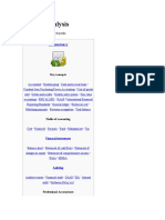 Financial Analysis: Accountancy