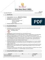 Safety Data Sheet-Whole Grain Soybean