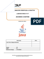 Lab 07 - Acceso A Datos