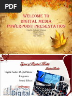 DMED Powerpoint (Digital Audio)