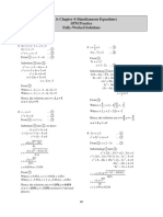 Form 4: Chapter 4 (Simultaneous Equations) SPM Practice Fully-Worked Solutions