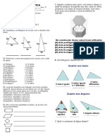 Exercícios de Matemática2