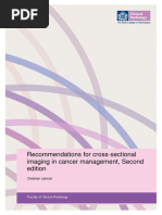 Recommendations For Cross-Sectional Imaging in Cancer Management, Second Edition