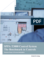 SPPA-T3000 Control System The Benchmark in Controls: Siemens Power & Process Automation