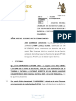 Medida Cautelar de Secuestro Judicial