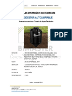 Manual de Operacion y Mantenimiento Biodigestores