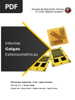 Galgas Extensiométricas