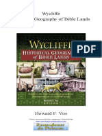 Wycliffe - Historical Geography of Bible Lands