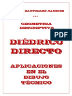 Geometria Descriptiva Diedrico Directo Aplicaciones en El Dibujo Tecnico PDF