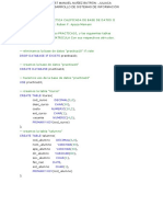 Prácticas SQL - Mysql