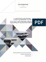 Manual Proveedores VW Lieferantenqualifizierung - 2017 PDF