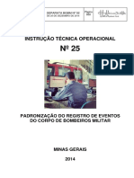 25 - Padronização de Registro de Eventos