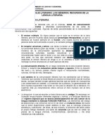 Tema 1 El Lenguaje Literario PDF