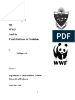 Contributions of WWF in Pakistan