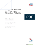 DGEEC - Censo 2002 - Resultados - Vivienda y Población