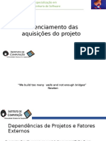 Gerenciamento Das Aquisições Do Projeto