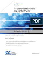 1238 Guidance Paper On The Use of Sanctions Clauses in Trade Finance-Related Instruments Subject To ICC Rules