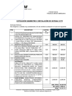 Cotización - CCTV - EDIFICIO BASICA PDF