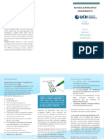 Rating Alternative Assessments: Rubrics