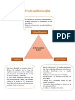 Triada Epidemiologica y Cadena