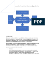 Criterios o Aspectos para Evaluar La Creatividad Del Producto (PIA)