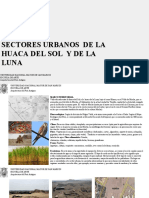 Sectores Urbanos de La Huaca Del Sol y de La Luna PDF