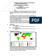 Indice de Desarrollo Humano