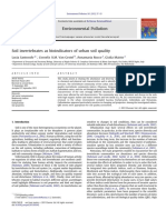 8 Santorufo Et Al 2012 - Soil Invertebrates As Bioindicators of Urban Soil Quality