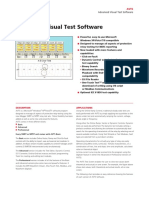 Advanced Visual Test Software